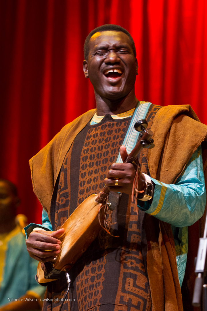 Ngoni master Bassekou Kouyate performed West African music from Mali.