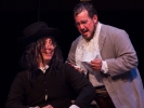 The substitue music teacher, Count Almaviva in a new disguise, and Dr. Bartolo