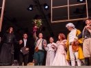 Final bow, with flowers, for The Barber of Seville.