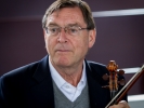 Principal Violinist Roy Malan during intermission