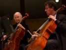 Principal cellist Stephen Harrison and Marcia Sloane