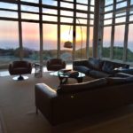 Prow House sunset lamp