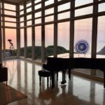 Prow House sunset piano